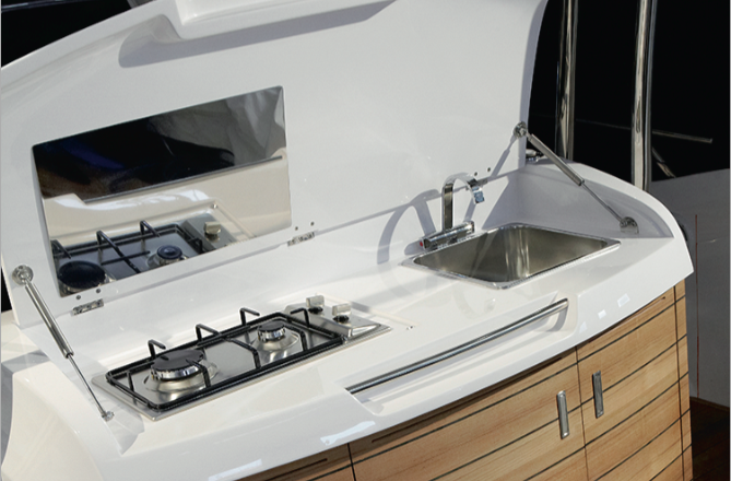 Sessa Key Largo 34 HB - Cuisine